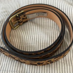 Fossil large leopard belt